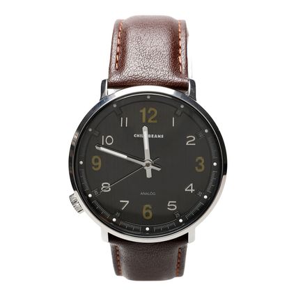 RE.CR.0605-0702.1 Relogio Analogico Masculino Chilli Beans Couro Marrom -3-